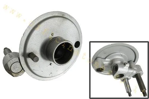 Braccio oscillante del mozzo anteriore UNI Auto 8700082 per Vespa 50 Special, Primavera ed ET3, ricambio NOS senza cuscinetti.