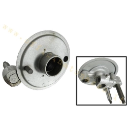Braccio oscillante del mozzo anteriore UNI Auto 8700082 per Vespa 50 Special, Primavera ed ET3, ricambio NOS senza cuscinetti.