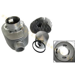 Cilindro Pinasco 225cc "Super Sport" in alluminio corsa 60mm con candela laterale per Vespa 200 PX - PE - Rally