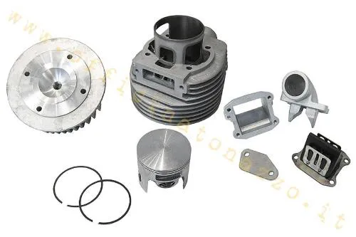 Cilindro Quattrin M1XLi 175 cc para Vespa PX-125, PX-150, para cárter aspirado.