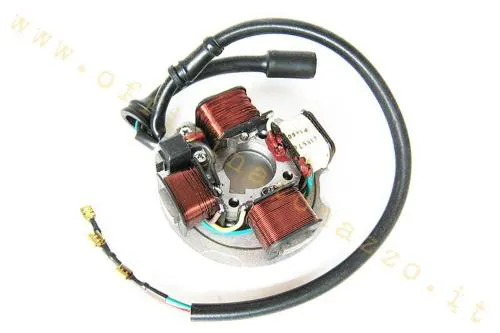 PIAGGIO stator for Vespa PK 50S original Piaggio code 199518, 5 WIRES