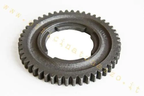 Ingranaggio terza marcia P/A 15280200 Z48, diametro 98 mm e sezione 4,9 mm, per Vespa 125/150 Super, GT e P150S compatibili.