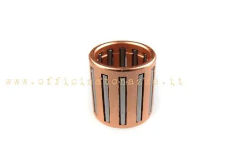 Gabbia a rulli 15x19x20 mm per spinotto pistone Vespa da 15 mm. Adatta a numerosi motori 125-150; verificare misura e classe del ricambio.
