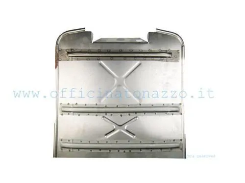 Fondo pedana (lung. 48 cm - larg. 47 cm) con passaggio fili tondo per Vespa VNB4T 62 - VNB5T 63 - VNB6T - VBB2T 63