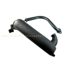 Silenciador tipo torpedo original en negro para Vespa ET3 - Primavera