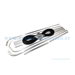 Tiras completas para estripes con puntas y remaches para Vespa 125 VNB1>