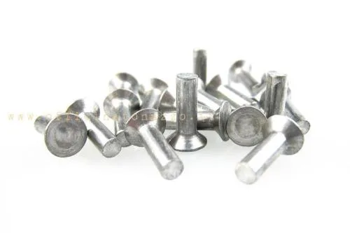 Aluminium rivet Ø3x10mm (SMALL) for fixing footboard strips on Vespa
