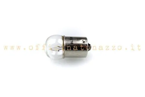 Lámpara para Vespa con enclavamiento de bayoneta, esfera 12 V - 10 W