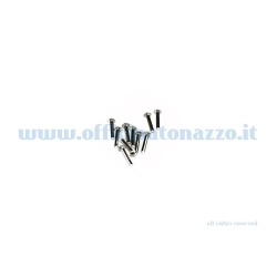 Ribattini targhette scudo Ø1.4x9mm (Confezione da 10 pz)