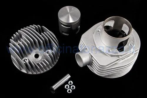 Cilindro Pinasco 177cc GT in alluminio 2 travasi con candela centrale per corsa 60mm Vespa GT - GTR - Sprint - GL - VNB - Super - VBB