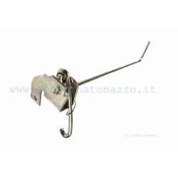 Complete right boot hook for Vespa PX Arcobaleno (Original Piaggio ref. 227229)
