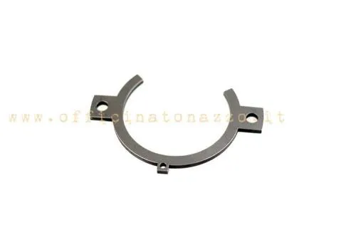 Piastra SIP 87805000 rinforzata per ricostruire il fermo del cuscinetto albero motore lato frizione su carter Vespa Largeframe.