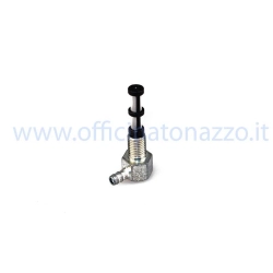 Raccordo con filtro per serbatoio olio di Vespa PX Lusso, T5, Rally e LML Star 2T dotate di miscelazione separata.