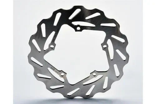 Disco freno fisso Polini Wave da 200 mm in acciaio AISI 420, spessore 4 mm e 5 fori, per Vespa PX con kit Piaggio o Grimeca compatibile.