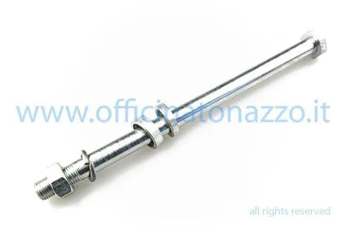 Bullone traversa supporto motore M14x1,5 da 240 mm per Vespa Largeframe. Riferimento Piaggio comparativo 081803; verificare la dotazione.