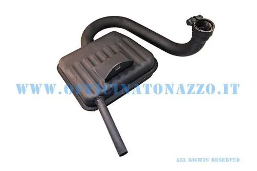 Silenciador original para Vespa 125 GT - TS- 125 GTR VNL2T - 150 Sprint VLB1T - 150 Sprint Veloce VLB1T