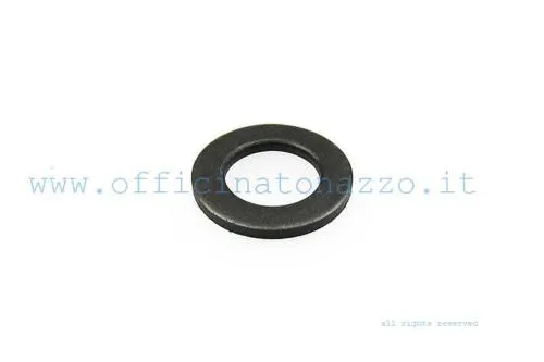 Rondella piana M9, diametro esterno 16 mm e spessore 2 mm, per vite fissaggio carburatore SI su Vespa largeframe, PX e Cosa.