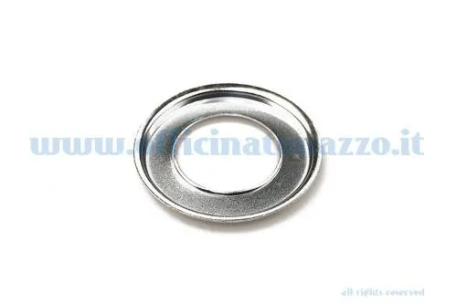 Rondella parapolvere F.A. Italia 8187 per ralla inferiore forcella Vespa. Riferimento comparativo Piaggio 019264; diametro 63x34,5 mm.