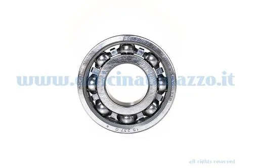 Cuscinetto SKF 6203-2RSH 17×40×12 mm, con doppia tenuta, per mozzo anteriore di Vespa Smallframe e Largeframe compatibili.