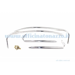Fregi cofano e parafango in alluminio per Vespa 160 GS VSB1T (4pz. 14viti)