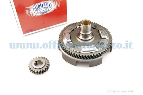 Primaria Surflex Z 22-63 (relación 2,86) dientes helicoidales con embrague para Vespa 50 - PK50