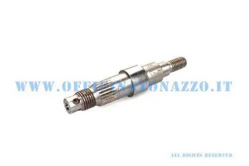 Perno asse ruota anteriore F.A. Italia 8660 per Vespa 50 Special, Primavera, ET3 e PK 50. Verificare mozzo e componenti prima del montaggio.