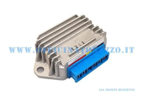 Regulador de tensión original Piaggio 12 V - 5 cables (ref. original Piaggio 2940165)