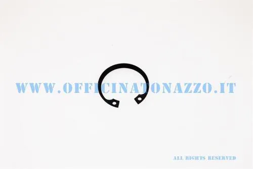 Seeger Ø38mm per bloccaggio cuscinetto tamburo anteriore per Vespa Arcobaleno - Millennium (Rif. Originale Piaggio 006635).