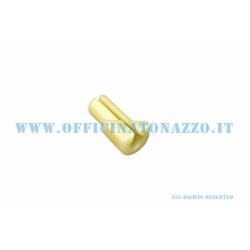 Terminale lungo della guaina cambio nel manubrio Vespa PX, PK e T5. Rif. Piaggio 139913; distinguere dalla versione corta 139912.