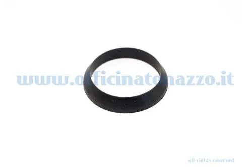 Guarnizione per ghiera serbatoio olio miscelatore Vespa PX, PE, MY, T5 e Rally con lubrificazione separata. Riferimento applicativo 156491.
