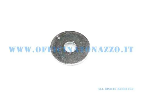 Rondella da 35x10,6 mm per attacco superiore ammortizzatore anteriore Vespa, confrontabile con il riferimento Piaggio 174088.