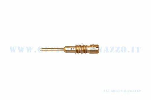 Getto minimo Dell'Orto misura 42, lungo 32 mm e con filetto M5x0,75, per carburatori SHB 16.16F, 16.12N e 19.19E compatibili.