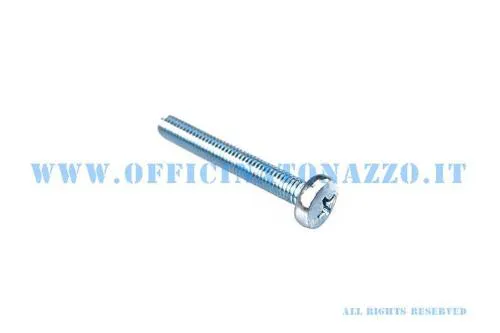 Vite di fissaggio coperchio manubrio per Vespa PX, T5 e Cosa compatibili, con riferimento comparativo Piaggio 015835.
