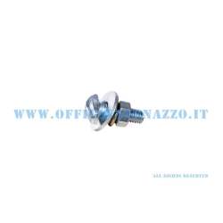 Vite fissaggio parafango testa a "T" completa di dado e rondelle per Vespa 125 GT - Sprint - GL - GS160 - SS180