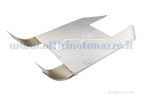 Fondo pedana (lung. 62.0 cm - larg. 42.0 cm) con prolunga laterale per Vespa 50 - ET3 - Primavera