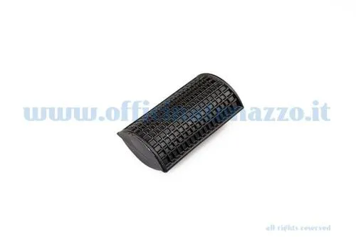Gommino CIF G0825 nero con foro rotondo per pedale freno Vespa 50 N, L, R e Primavera prima serie. Rif. Piaggio 100426.