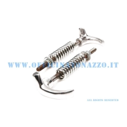 Pair of right/left bonnet hooks for Vespa large frame