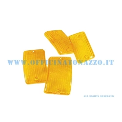 Corpi luminosi indicatore di direzione anteriori e posteriori arancioni per Vespa PKXL - XL2 - RUSH - N
