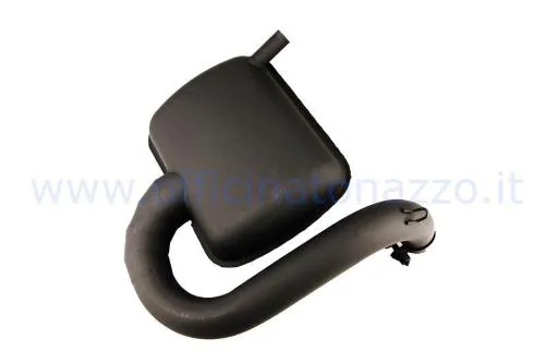 Escape Racing Exhaust Sip Road 2.0 negro para Vespa PX - PE - 200 - Rally 200