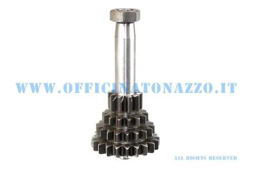 Ingranaggio multiplo DRT 10-14-18-21 (quarta corta) per Vespa 50 - Primavera - ET3
