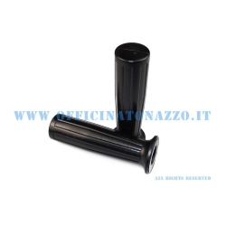 Coppia manopole Ø 22mm nere per Vespa Cosa