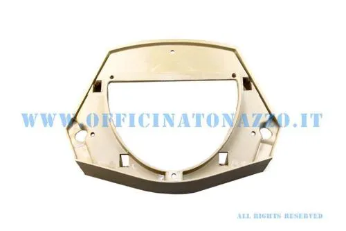 Coprimanubrio superiore LML 76510000 non verniciato per Vespa T5, riferimento comparativo Piaggio 226234. Da preparare e verniciare.