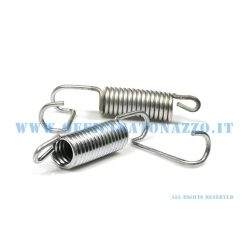 Molla cavalletto per Vespa125 `49-`57/150 `54-`58/150 GS VS1-5T - V30 - VN - VM 102mm, Ø 19mm, zincate (2 pezzi)