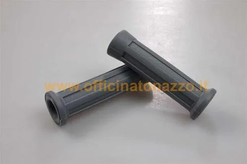 Coppia di manopole Ariete 01638/VR grigie per Vespa PK 50 XL Rush, lunghezza 125 mm. Verificare diametro e lunghezza prima del montaggio.