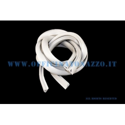 Grey rubber profile for Vespa PX - PE bonnets (quantity for one bonnet)