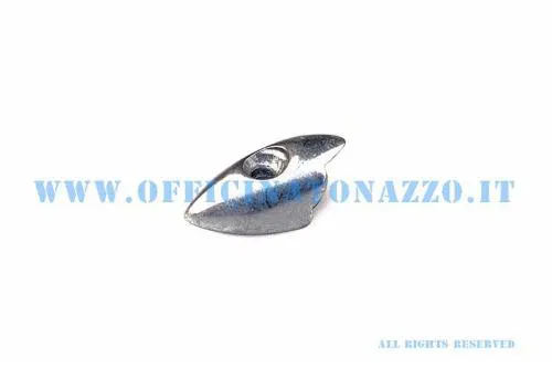 Internal toe stop for footrest strips for Vespa 125 VM1>