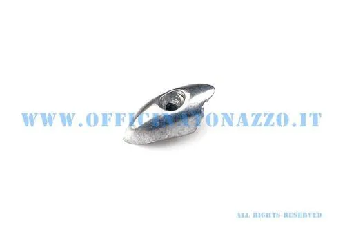 Outer toe stop for footrest strips for Vespa 125 VM1>