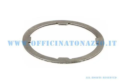 Anello rasamento albero cambio Vespa da 1,00 mm, riferimento Piaggio 138393. Misurare spessore reale e gioco assiale durante il montaggio.