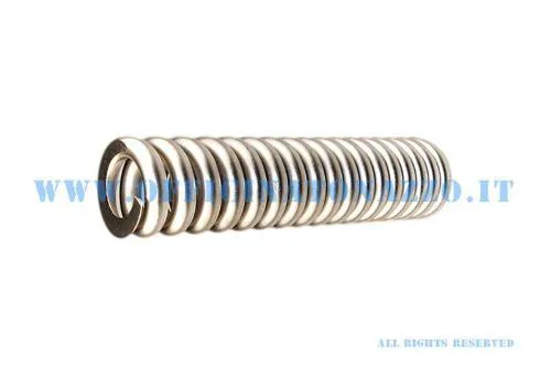 Molla ammortizzatore anteriore lungh. 165mm per Vespa VM2T - VN1T/2T - VNB1T>6T - 150 VL1T>3T - VB1T - VBA1T - VBB1T/2T - 125 Super - GT - GTR - TS - 150 Super - Sprint dal 014978> - Sprint Veloce - 180/200 Rally (Rif.Originale Piaggio 079716)