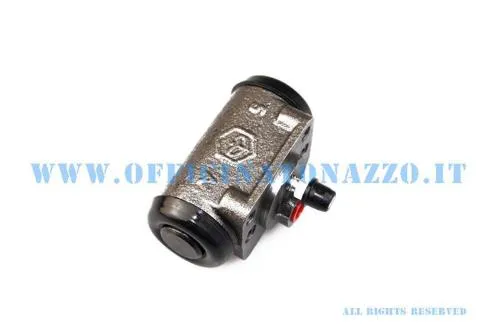 Cilindretto freno posteriore CIF 9711 per Vespa Cosa 1-2 125, 150 e 200. Riferimento Piaggio comparativo 228828; impianto idraulico.